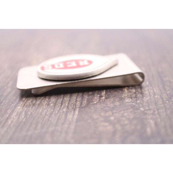 NEW Cincinnati Reds Baseball Metal Money Clip Logo Enamel Stainless Steel - Picture 5 of 9